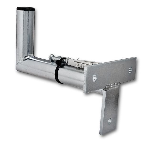 Anténní držák na zeď 15cm T,průměr 32mm (+ hmoždiny a vruty) - obrázek produktu