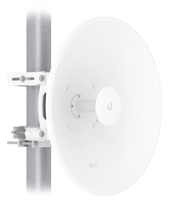 Ubiquiti UISP-Dish - směrová anténa, parabolická, 5GHz, 5-6° / 6,5-8°, 30dBi, 30km - obrázek produktu