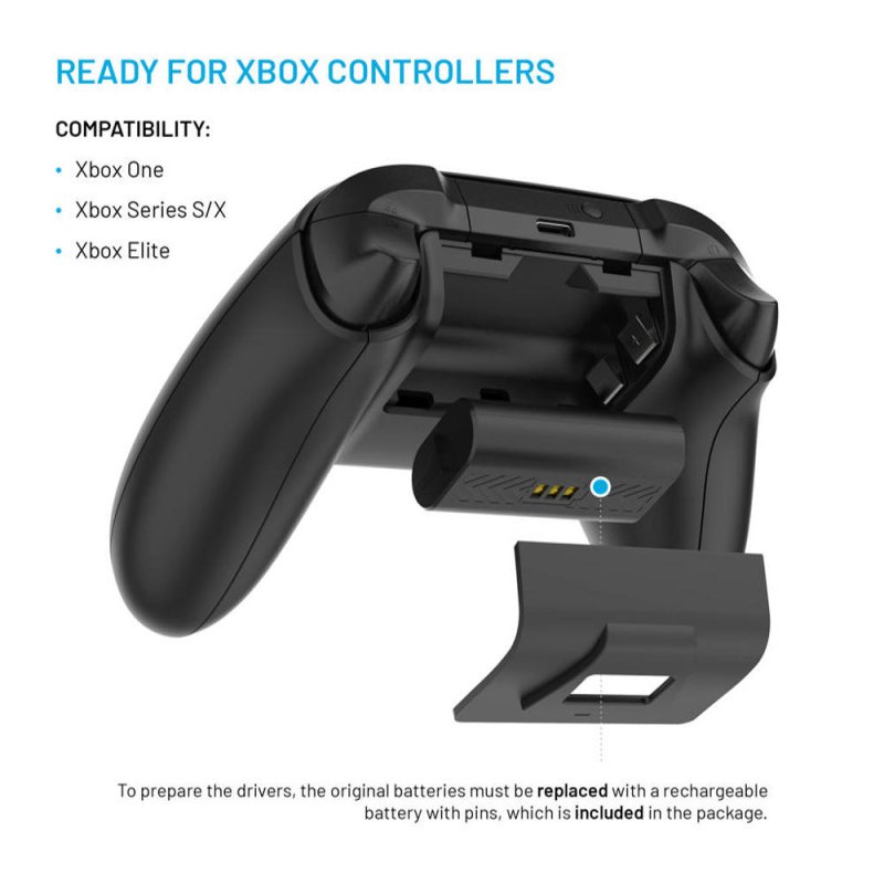 Dobíjecí stanice FIXED pro ovladače Xbox černá - obrázek č. 2