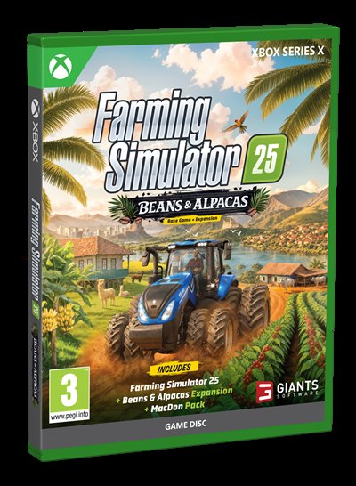 XSX - Farming Simulator 25: Beans & Alpacas Ed. - obrázek produktu