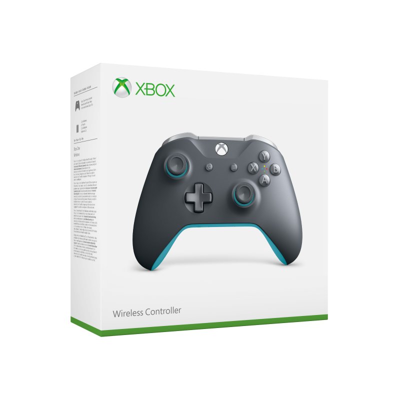 XBOX ONE - Bezdrátový ovladač Xbox One, šedá/ modrá - obrázek č. 4
