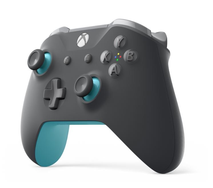 XBOX ONE - Bezdrátový ovladač Xbox One, šedá/ modrá - obrázek produktu