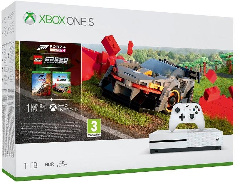 XBOX ONE S 1 TB + Forza Horizon 4 + Lego DLC - obrázek produktu