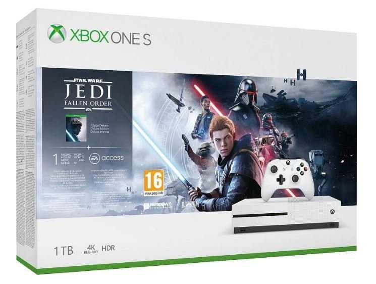XBOX ONE S 1 TB + Star Wars Jedi: Fallen Order - obrázek produktu