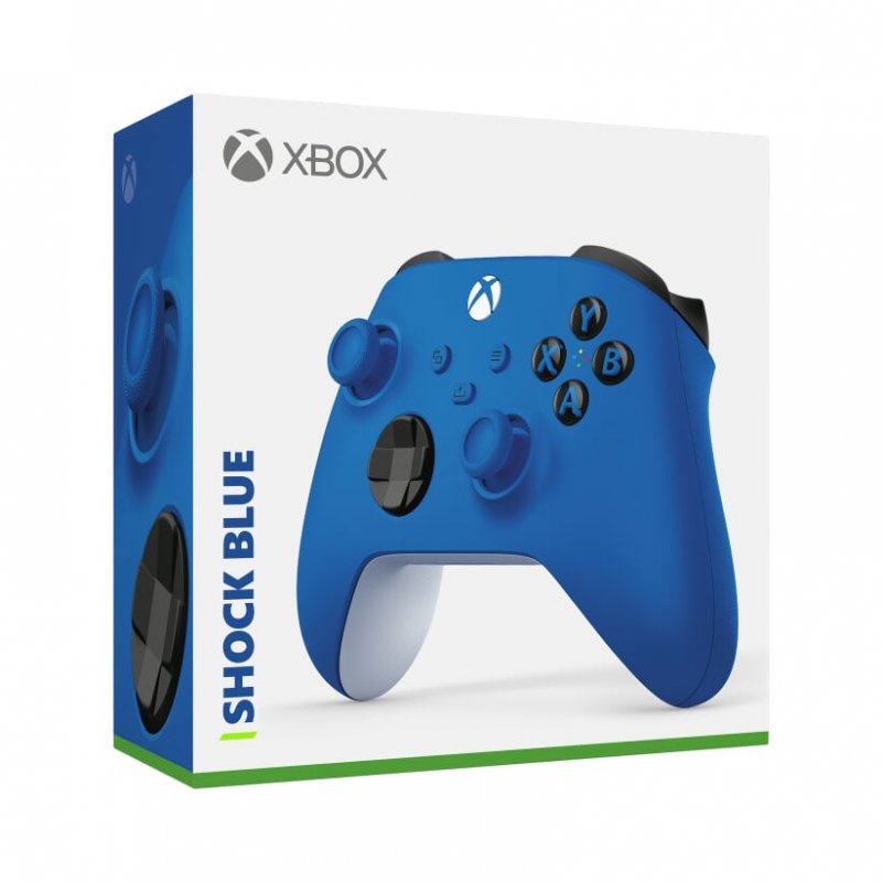 XSX - Bezdrátový ovladač Xbox Series, modrý - obrázek č. 2