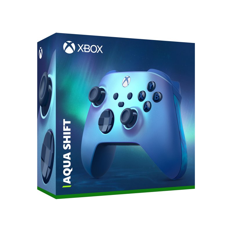 XSX - Bezd. ovladač Xbox Series,Aqua Shift - obrázek č. 2