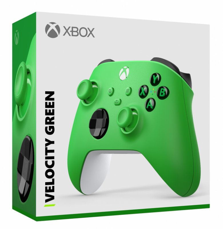 XSX - Bezdrátový ovladač Xbox Series, zelený - obrázek č. 4