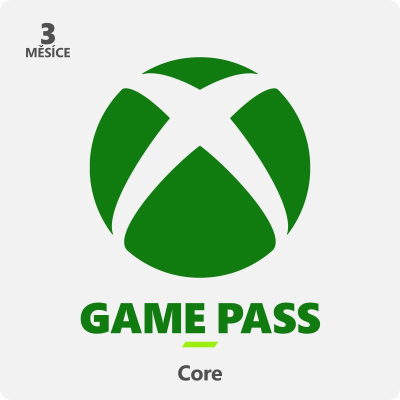 ESD XBOX - Game Pass Core - předplatné na 3 měsíce (EuroZone) - obrázek produktu