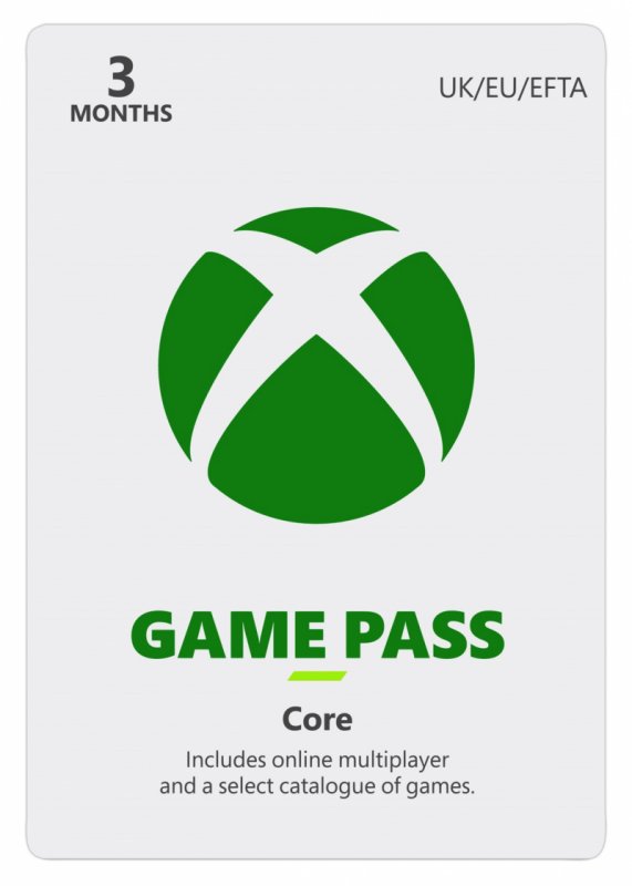 ESD XBOX - Game Pass Core - předplatné na 3 měsíce (EuroZone) - obrázek č. 3