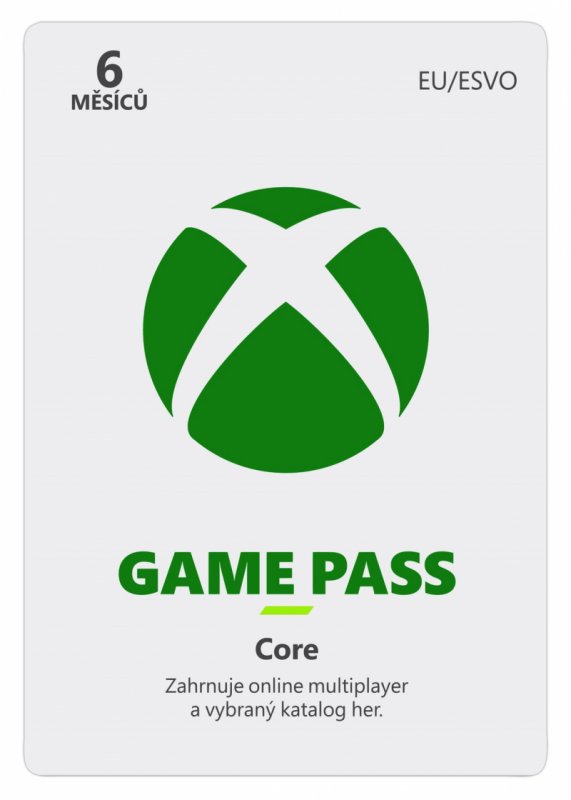 ESD XBOX - Game Pass Core - předplatné na 6 měsíců (EuroZone) - obrázek č. 1