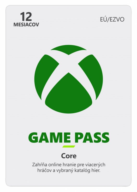 ESD XBOX - Game Pass Core - předplatné na 12 měsíců (EuroZone) - obrázek č. 2
