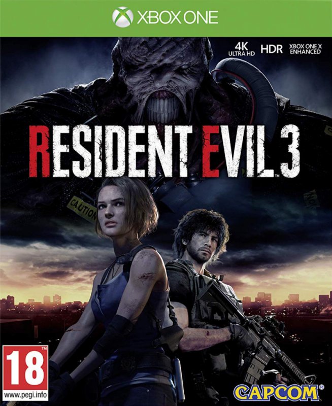 XOne - Resident Evil 3 - obrázek produktu