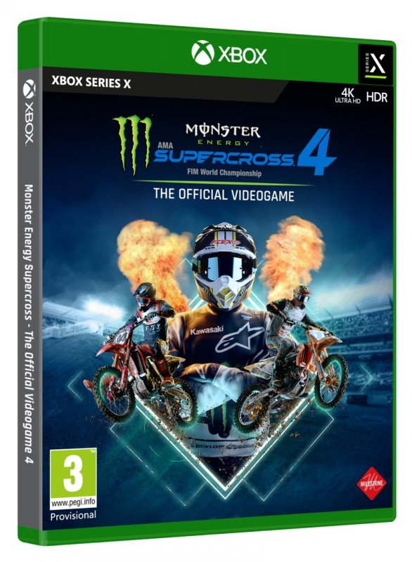 XSX - Monster Energy Supercross 4 - obrázek produktu