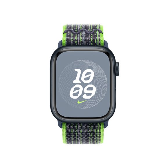 Watch Acc/ 41/ Bright Green/ Blue Nike S.Loop - obrázek č. 2