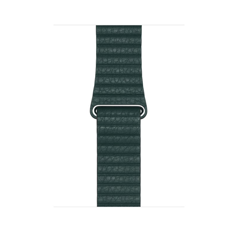 Watch Acc/ 44/ Forest Green Leather Loop - L - obrázek produktu