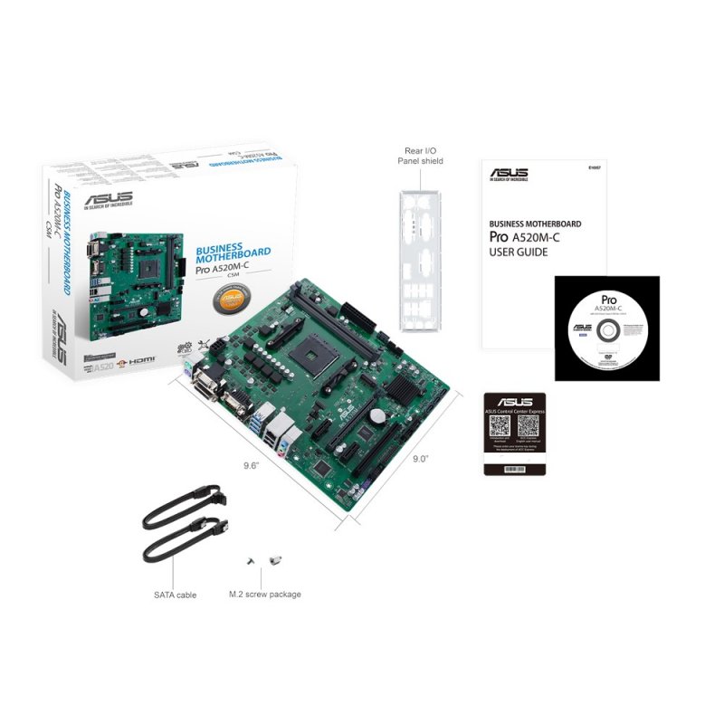 ASUS PRO A520M-C / CSM / AM4 / mATX - obrázek č. 5