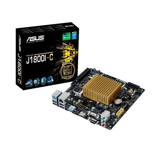 ASUS J1800I-C - Kompaktní a cenově výhodná základní deska s SoC procesorem Intel Celeron - obrázek produktu