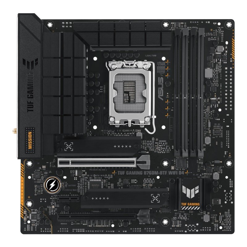 ASUS TUF GAMING B760M-BTF WIFI D4 / LGA 1700 / mATX - obrázek produktu
