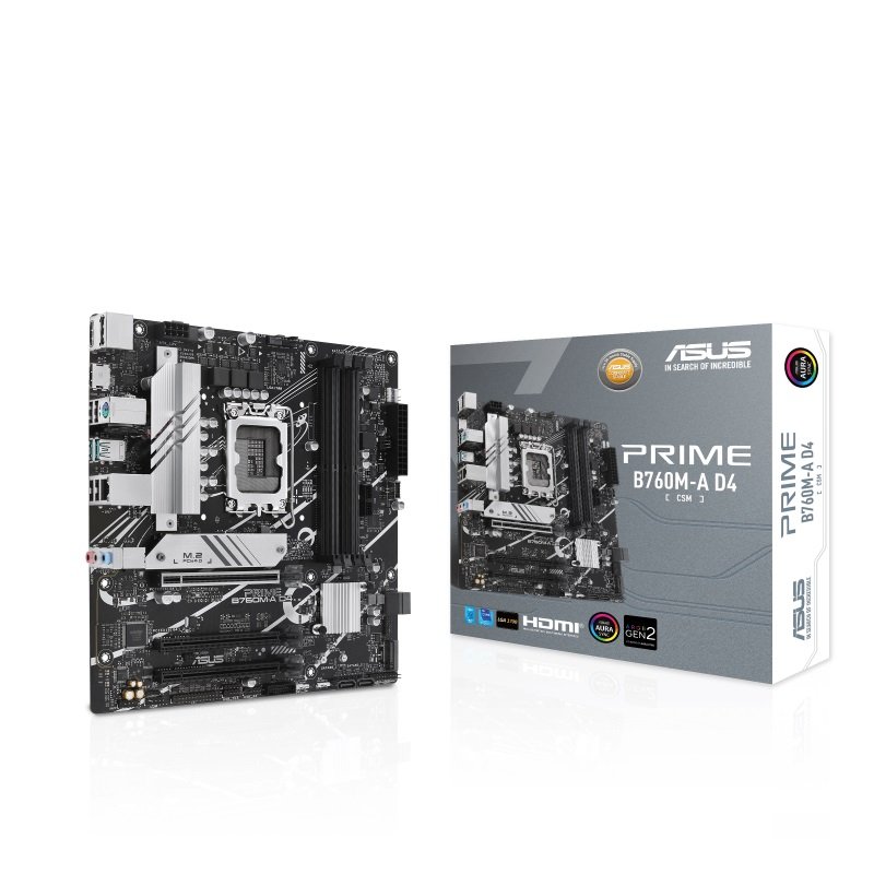 ASUS PRIME B760M-A D4-CSM / LGA 1700 / mATX - obrázek č. 6