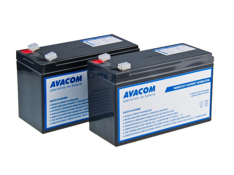 Bateriový kit AVACOM AVA-RBC123-KIT náhrada pro renovaci RBC123 (2ks baterií) - obrázek produktu