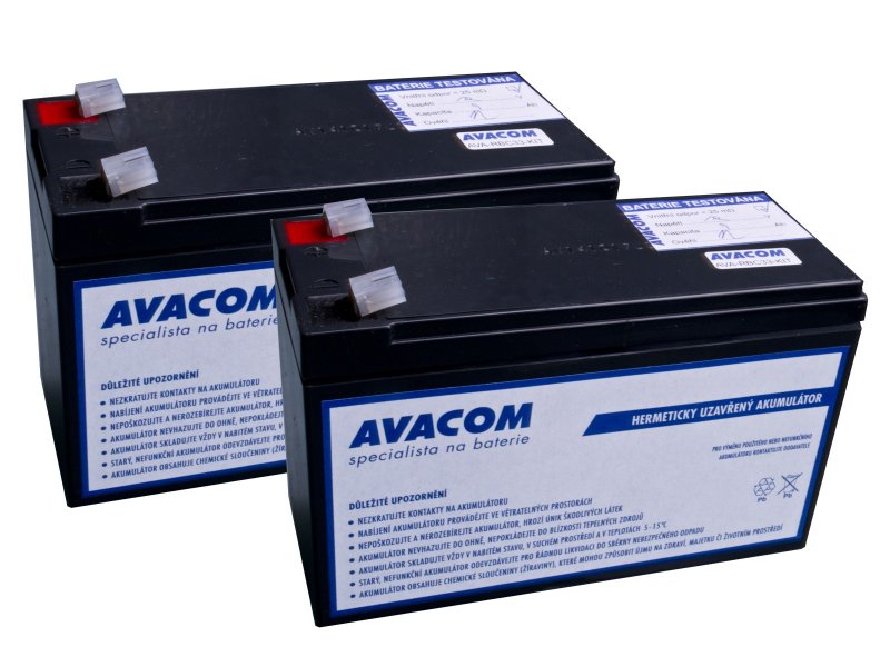 Bateriový kit AVACOM AVA-RBC33-KIT náhrada pro renovaci RBC33 (2ks baterií) - obrázek produktu
