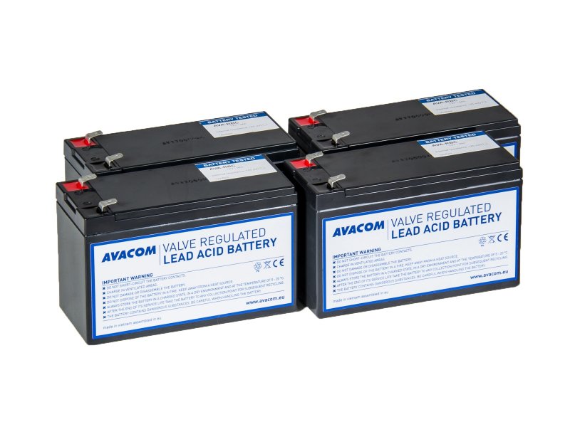 Bateriový kit AVACOM AVA-RBC132 (4ks baterií) - obrázek produktu