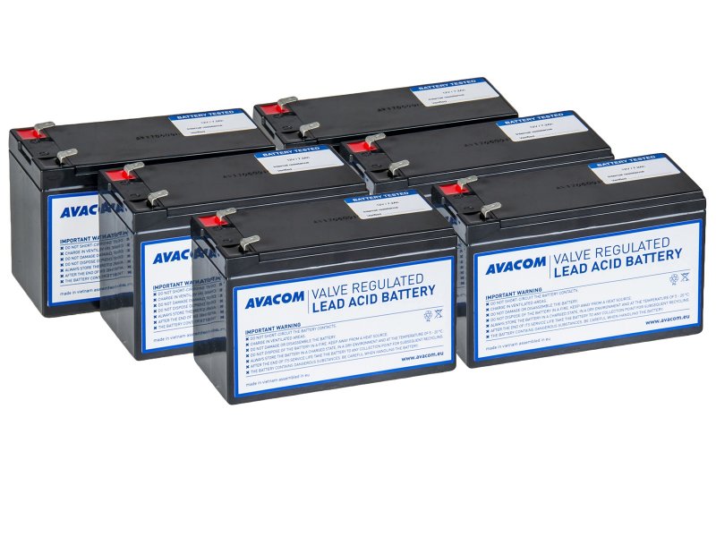 AVACOM AVA-RBP06-12072-KIT - baterie pro CyberPower, EATON, Effekta, Legrand - obrázek produktu