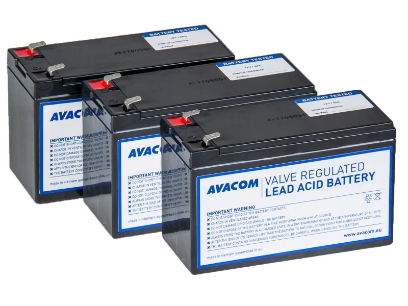 AVACOM AVA-RBP03-12090-KIT - baterie pro CyberPower, EATON, Effekta, Legrand - obrázek produktu