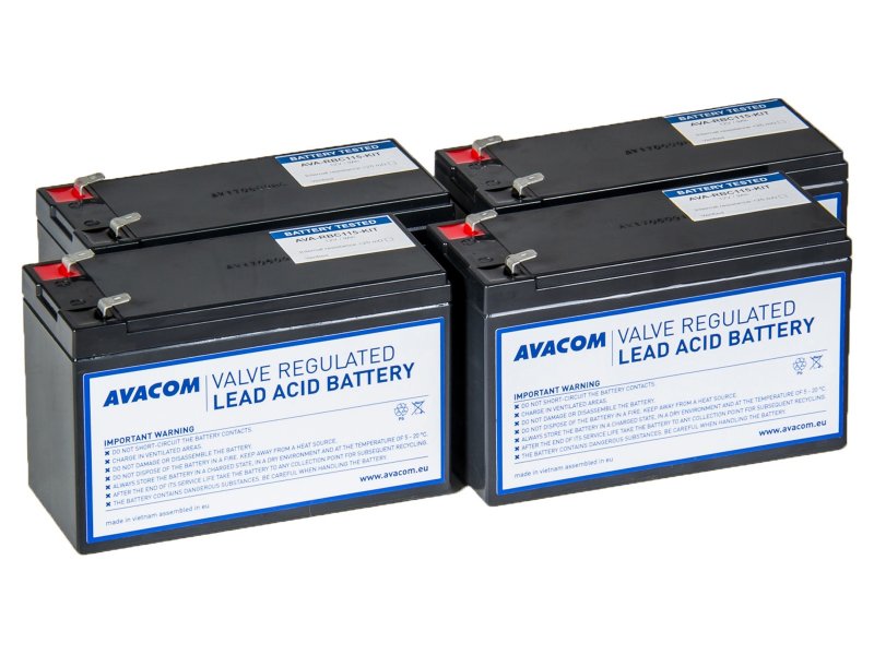 AVACOM RBC115 - kit pro renovaci baterie (4ks baterií) - obrázek produktu