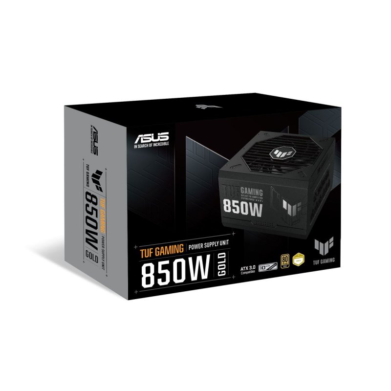 ASUS TUF Gaming/ 850W/ ATX 3.0/ 80PLUS Gold/ Modular/ Retail - obrázek č. 3
