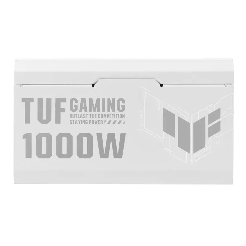 ASUS TUF Gaming White Edition/ 1000W/ ATX 3.0/ 80PLUS Gold/ Modular/ Retail - obrázek č. 3