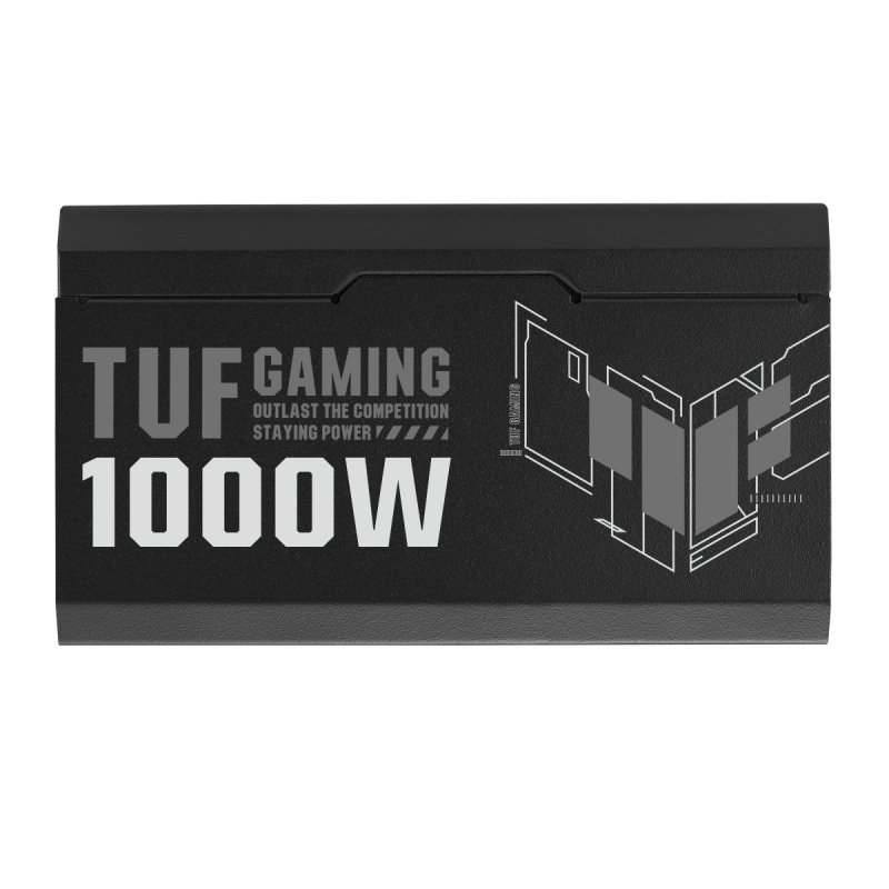 ASUS TUF-GAMING-1000G - 1000W zdroj/ GOLD - obrázek č. 2