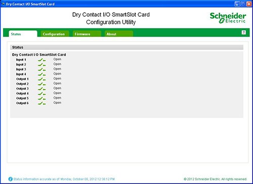 APC Dry Contact I/ O SmartSlot Card - obrázek produktu