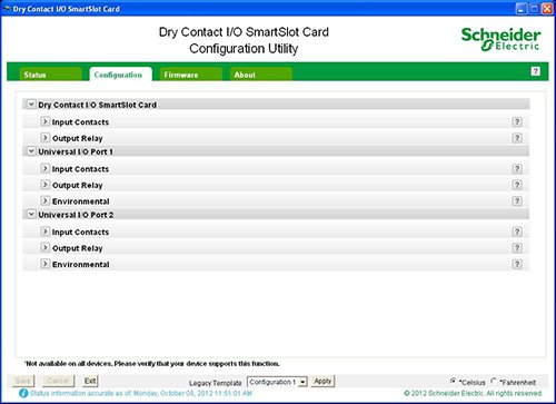 APC Dry Contact I/ O SmartSlot Card - obrázek č. 6