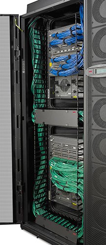 NetShelter SX 48U 750mm Wide x 1200mm Deep Networking Enclosure with Sides - obrázek č. 2