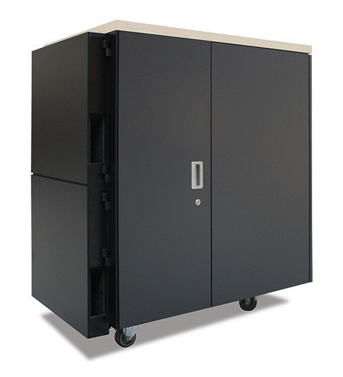 NetShelter CX 24U Secure Soundproofed Server Room in a Box Enclosure International - obrázek č. 3
