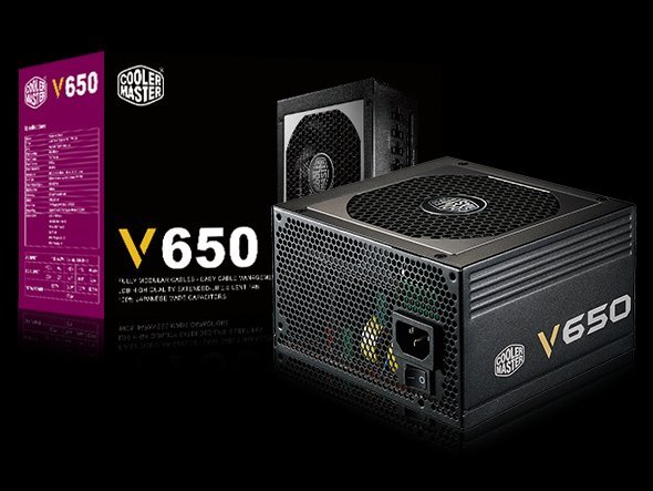 zdroj Cooler Master Vanquard series 650W aPFC v2.31, 12cm fan, 80+ Gold, modular - obrázek produktu