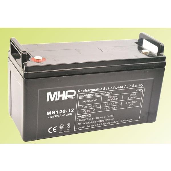 Pb akumulátor MHPower VRLA AGM 12V/ 120Ah (MS120-12 - obrázek produktu