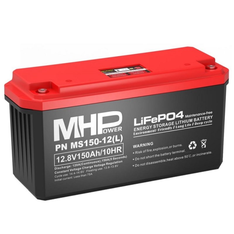 MHPower MS150-12(L) Lithium baterie LiFePO4 12V/ 15 - obrázek produktu