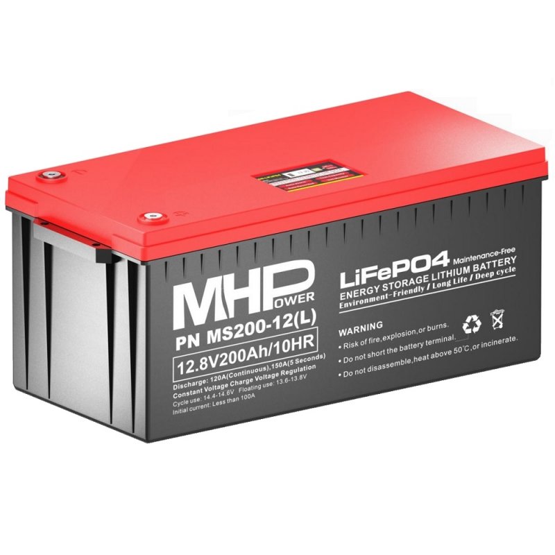 MHPower MS200-12(L) Lithium baterie LiFePO4 12V/ 20 - obrázek produktu