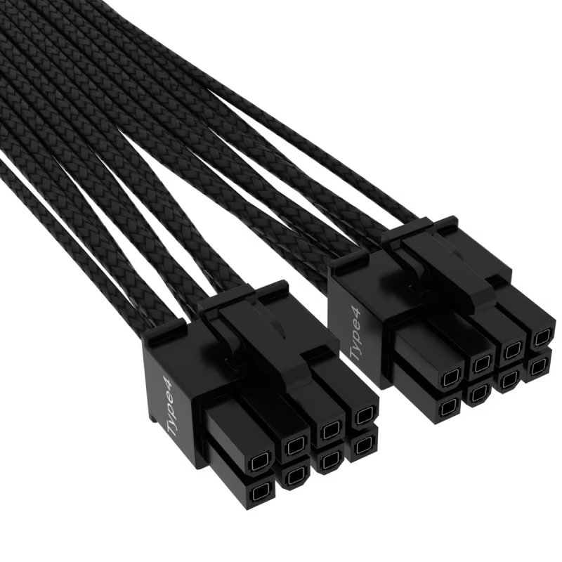 CORSAIR PSU Cable 12+4 PCIe5.0 12VHPWR 600W BL - obrázek č. 2