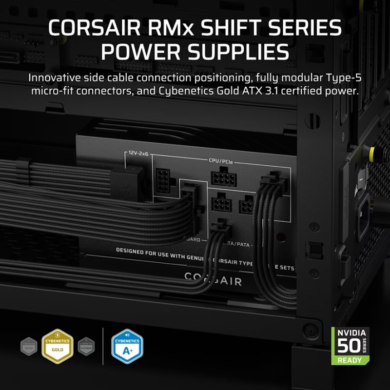 CORSAIR RM750x SHIFT 80+ GOLD, MODULAR - obrázek č. 1