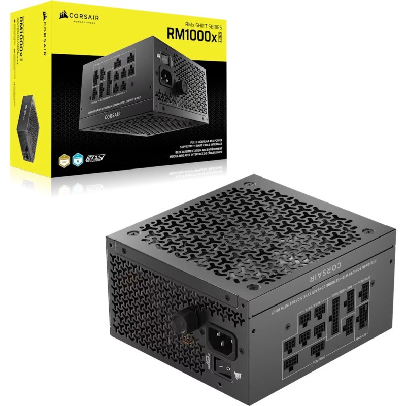 CORSAIR RM1000x SHIFT 80+ GOLD, MODULAR - obrázek č. 8