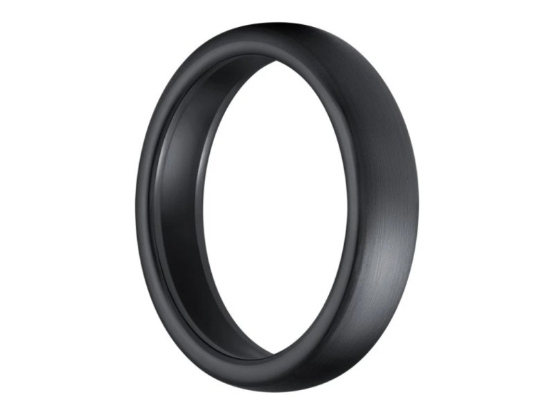 CARNEO PAY RING BRUSHED platební prsten černý V.11 - obrázek produktu