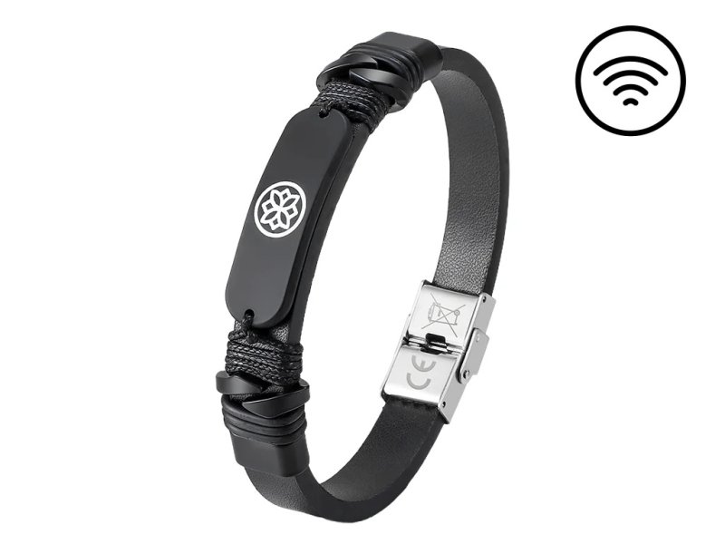 CARNEO PAY Fashion náramek Iron spirit black - obrázek č. 1