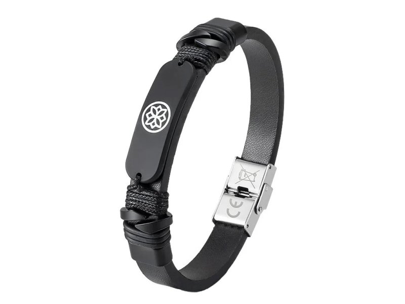CARNEO PAY Fashion náramek Iron spirit black - obrázek produktu