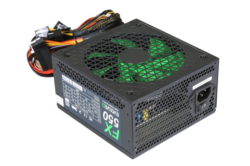 EVOLVEO FX 550 / 550W / ATX / 80PLUS 230V EU / Bulk - obrázek č. 3