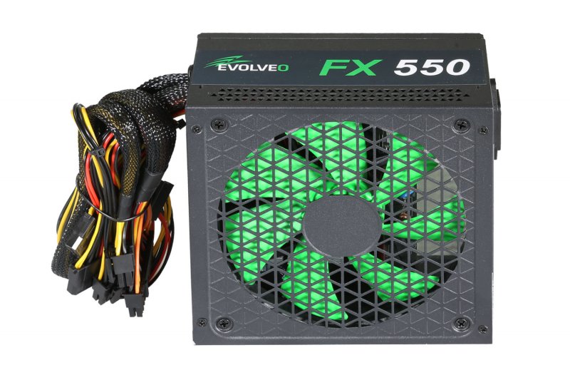 EVOLVEO FX 550 / 550W / ATX / 80PLUS 230V EU / Bulk - obrázek č. 2