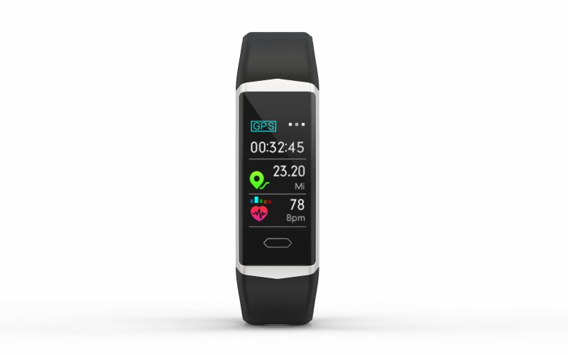 EVOLVEO FitBand B5, GPS fitness náramek s plaváním, měřením krevního tlaku a tepové frekvence - obrázek č. 2