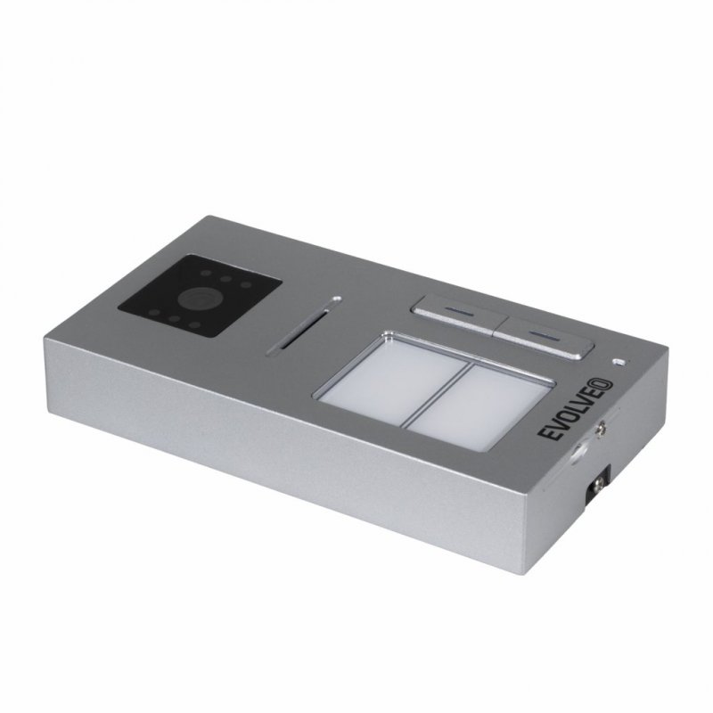 EVOLVEO DoorPhone AP2-2 drátový videotelefon pro dva byty s aplikací, bílý - obrázek č. 3